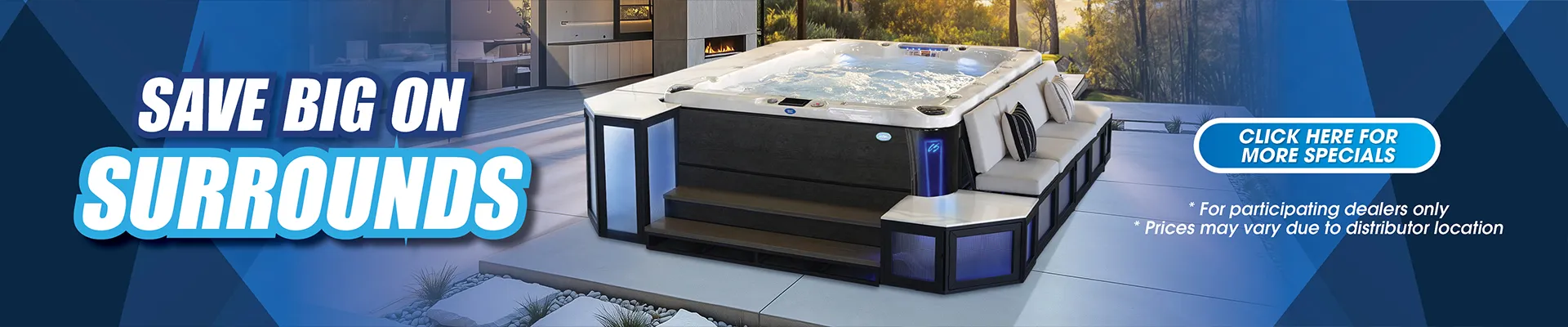 Calspas hot tub being used in a family setting - Augusta